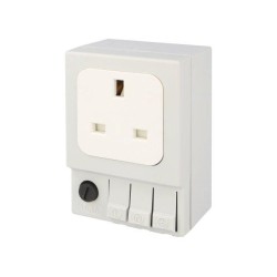 03503.0-00; G-type socket; 250VAC; 6.3A; IP20; DIN; 92x62x48mm; STEGO