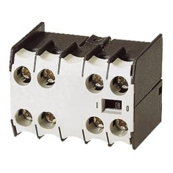 04DILE; Auxiliary contacts; Series: DILEM,DILER; Leads: screw terminals; EATON ELECTRIC