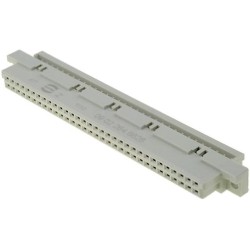 09022646828; Plug; DIN 41612; type B; female; PIN: 64; a+b; IDC; gold-plated; 2A; HARTING