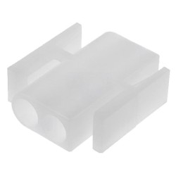 1-350344-0; Plug; wire-wire; female; .140 MATE-N-LOK; 6.1mm; PIN: 2; for cable; TE Connectivity