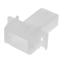 1-350345-0; Plug; wire-wire; male; .140 MATE-N-LOK; 6.1mm; PIN: 2; w/o contacts; TE Connectivity