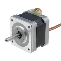 103H5210-5240; Motor: DC; 2-phase,bipolar,stepper; 24VDC; step 1,8°; 0.51Nm; 1A; SANYO DENKI
