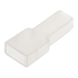 107400W; Terminals cover; female; for push-on 6.3mm connectors; ways: 1; IMP