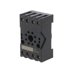 10FF-2Z-C3; Socket; PIN: 8; 10A; 250VAC; Mounting: DIN,on panel; Series: HF10FH; HONGFA RELAY