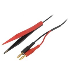 11060A; Test tweezers; 3A; 2x straight banana plug-test tweezer; KEYSIGHT TECHNOLOGIES