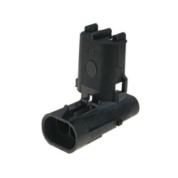 12010973; Connector: wire-wire; Weather Pack; plug; male; PIN: 2; for cable; APTIV
