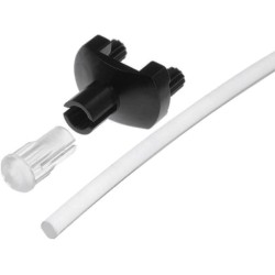 1216.1002; Fibre for LED; round; Ø: 2mm; Front: convex; MENTOR