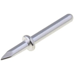 1364P.61; Solder pin; THT; silver plated; brass; Ø: 1mm; Overall len: 10mm; VOGT