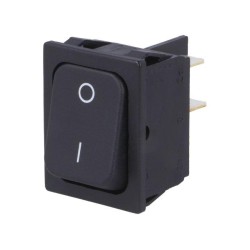 1832.3313; ROCKER; DPST; Pos: 2; OFF-ON; 20A/250VAC; black; IP40; none; 100mΩ; Marquardt