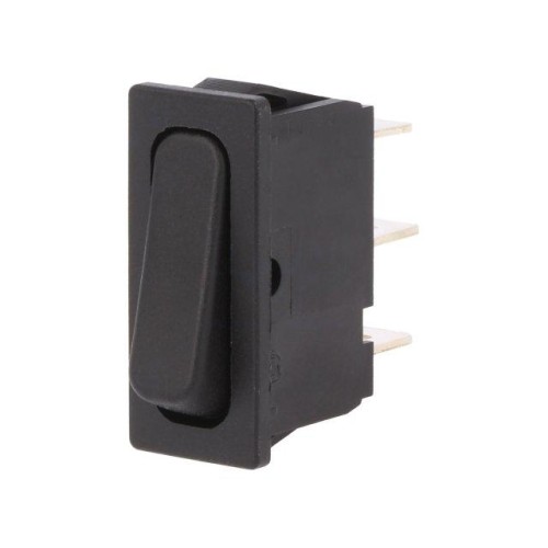 1833.3302; ROCKER; SPDT; Pos: 2; ON-ON; 10A/250VAC; black; IP40; none; 100mΩ; Marquardt