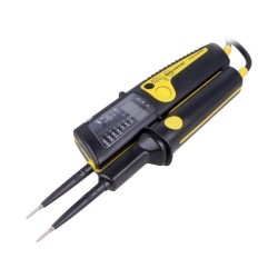 2100-GAMMA; Tester: electrical; 12 LED; 340÷440VAC; R range: 1÷1999Ω; IP64; BEHA-AMPROBE