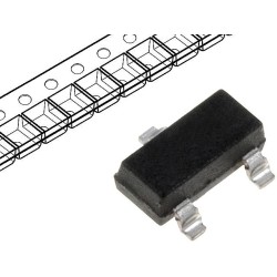 2N7002H6327XTSA2; Transistor: N-MOSFET; unipolar; 60V; 0.3A; 0.5W; PG-SOT23; INFINEON TECHNOLOGIES