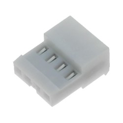 3-640441-4; Plug; wire-board; female; PIN: 4; 2.54mm; IDC; for cable; MTA-100; TE Connectivity