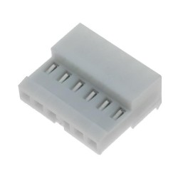 3-640441-6; Plug; wire-board; female; PIN: 6; 2.54mm; IDC; for cable; MTA-100; TE Connectivity