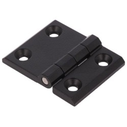 3.509.02; Hinge; Width: 63mm; zinc and aluminium alloy; black; H: 50mm; ROZTOCZE