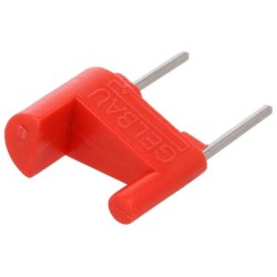 3031.1306B; Resistor for protection rubber strip; -20÷55°C; Colour: red; GELBAU