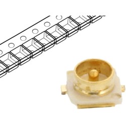 321A-33125; Connector: coaxial; socket; 50Ω; SMT; male; ATTEND