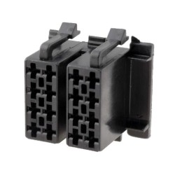 ; Connector housing; plug; ISO; PIN: 16; Works with: 341432; 4CARMEDIA