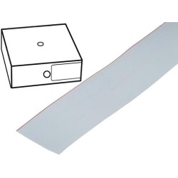 3365/50SF (100FT); Wire: ribbon; 1.27mm; stranded; Cu; 50x28AWG; unshielded; PVC; grey; 3M GCS