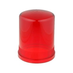 50065; Signallers accessories: cloche; red; IP65; Ø150x205mm; Mat: ABS; MOFLASH SIGNALLING LTD
