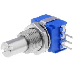 51AAA-B24-A13L; Potentiometer: shaft; THT; 1W; 5kΩ; ±10%; 290°; for PCB; linear; IP64; BOURNS