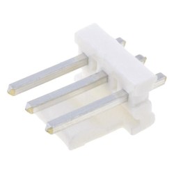 640445-3; Socket; wire-board; male; PIN: 3; 3.96mm; THT; MTA-156; tinned; TE Connectivity