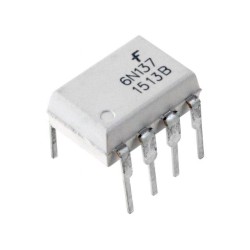 6N137M; Optocoupler; THT; Channels: 1; Out: gate; Uinsul: 5kV; 1Mbps; Uce: 20V; ON SEMICONDUCTOR (FAIRCHILD)