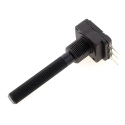 PC-16 SH10IP06 50KB; Potentiometer: shaft; single turn; 50kΩ; 100mW; THT; 6mm; plastic; PIHER