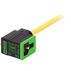 7000-11021-0260500; Valve connector; plug; Type: BI; PIN: 3; 11mm; 4A; female; 24VDC; IP65; MURR ELEKTRONIK