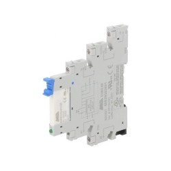 88E2H3024D1; Relay: interface; SPDT; Ucoil: 24VDC; 6A; 6A/250VAC; 6A/30VDC; IP20; MORSETTITALIA