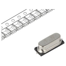8M-49S-SR; Resonator: quartz; 8MHz; ±30ppm; 20pF; THT; HC49-S; 11.05x3.5x4.7mm; SR PASSIVES