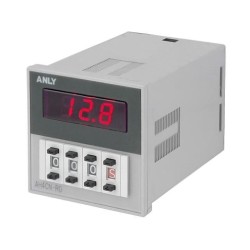 AH4CN-RG 24V; Timer; Range: 0,01s÷9990h; SPDT; 12÷48VAC; 12÷48VDC; Display: LED; ANLY ELECTRONICS