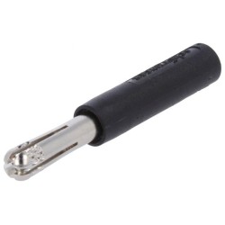 A 2116 NI/SW; Adapter; 4mm banana; banana 4mm socket,banana 4mm plug; 32A; 1kV; SCHÜTZINGER