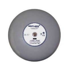 A8BM-24DC; Signaller: sound; bell; 24VDC; 108dB; Series: A8BM; IP66; Ø219x93mm; MOFLASH SIGNALLING LTD