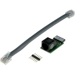 AC164110; Adapter: RJ11 ICSP converter; ICSP,RJ11; MICROCHIP TECHNOLOGY