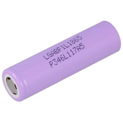 INR18650F1L; Re-battery: Li-Ion; MR18650; 3.6V; 3350mAh; Ø18.29x65.15mm; LG ELECTRONICS
