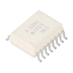 ACPL-339J-000E; Optocoupler; SMD; Channels: 2; Out: gate; 5kV; SO16; 50kV/μs; BROADCOM (AVAGO)