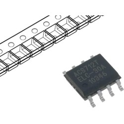 ACS712ELCTR-30A-T; Sensor: current; Case: SO8; Usup: 4.5÷5.5VDC; Iin: ± 30A; 66mV; ALLEGRO MICROSYSTEMS