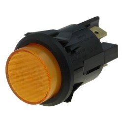 C7053AFBA3; Switch: push-button; Pos: 2; DPST-NO; 16A/250VAC; 16A/28VDC; OFF-ON; BULGIN