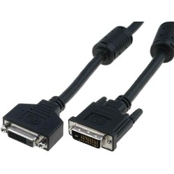 AK-320200-050-S; Cable; dual link; DVI-D (24+1) socket,DVI-D (24+1) plug; 5m; ASSMANN