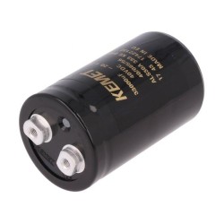 ALS30A333KE040; Capacitor: electrolytic; 33000uF; 40VDC; Leads: screw; ESR: 12mΩ; KEMET