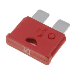 UNIVAL 10A; Fuse: fuse; 10A; 32V; automotive; 19mm; UNIVAL; MTA