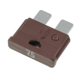 UNIVAL 7,5A; Fuse: fuse; 7.5A; 32V; automotive; 19mm; UNIVAL; MTA