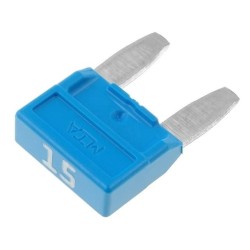 MINIVAL 15A; Fuse: fuse; 15A; 32V; automotive; 11,9mm; MINIVAL; MTA