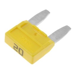 MINIVAL 20A; Fuse: fuse; 20A; 32V; automotive; 11,9mm; MINIVAL; MTA