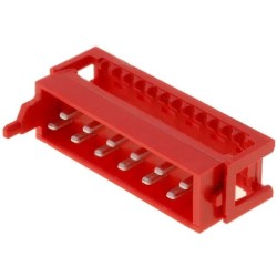 1-215083-2; Micro-MaTch; plug; male; PIN: 12; IDC; for ribbon cable; Layout: 2x6; TE Connectivity