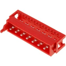 1-215083-4; Micro-MaTch; plug; male; PIN: 14; IDC; for ribbon cable; Layout: 2x7; TE Connectivity