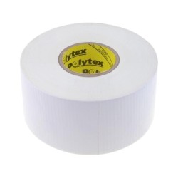; Tape: duct; W: 48mm; L: 25m; Thk: 0.25mm; white; natural rubber; 15%; ANTICOR