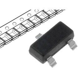 AO3409; Transistor: P-MOSFET; unipolar; -30V; -2.2A; 1W; SOT23; ALPHA & OMEGA SEMICONDUCTOR