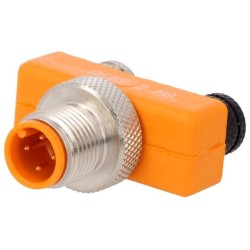 11124 ASBS 2 M8; T adapter; M12 male,M8 female x2; PIN: 3; IP67; Y; LUMBERG AUTOMATION